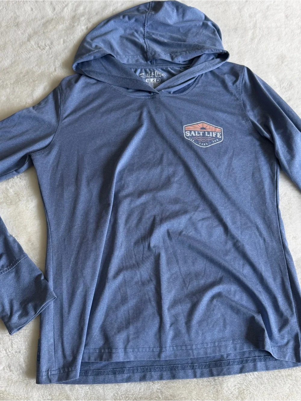 Salt Life UPF Long Sleeve Shirt Women’s Size Medium - Picture 2 of 8